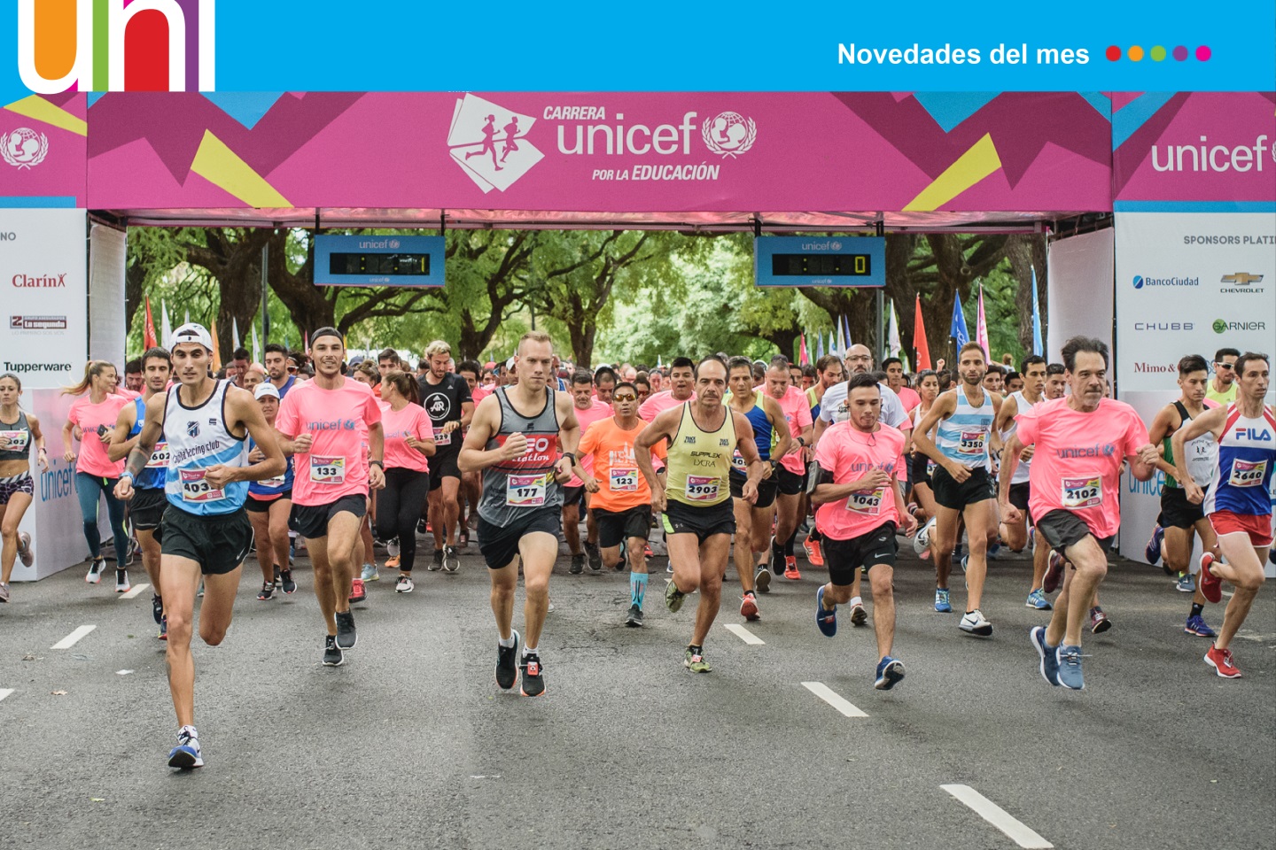 La recaudación será íntegramente destinada a proyectos educativos en los que Unicef ya trabaja en todo el país, se informó en un comunicado.