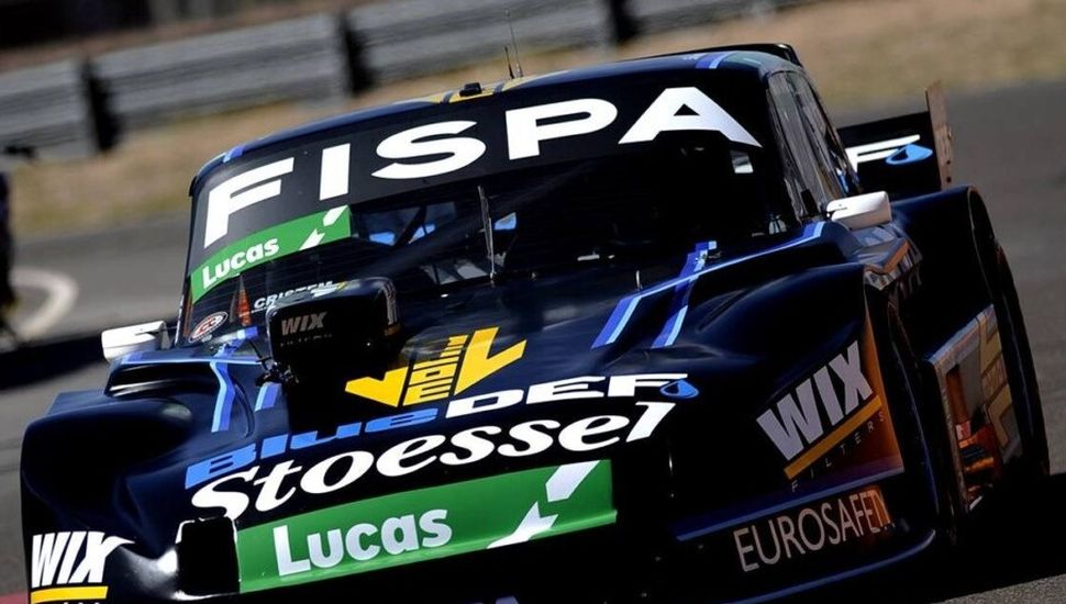 Auto de Julián Santero, líder del campeonato.