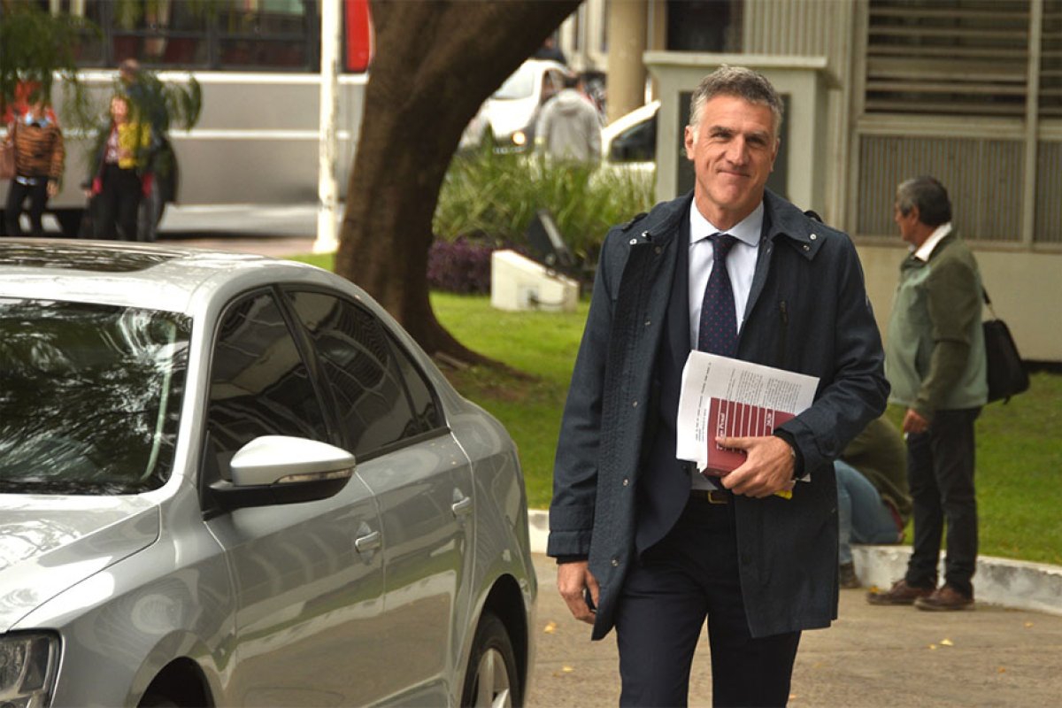Imagen de archivo del fiscal de Unidad de Género de Paraná, Leandro Dato. Imagen de archivo del fiscal de Unidad de Género de Paraná, Leandro Dato.