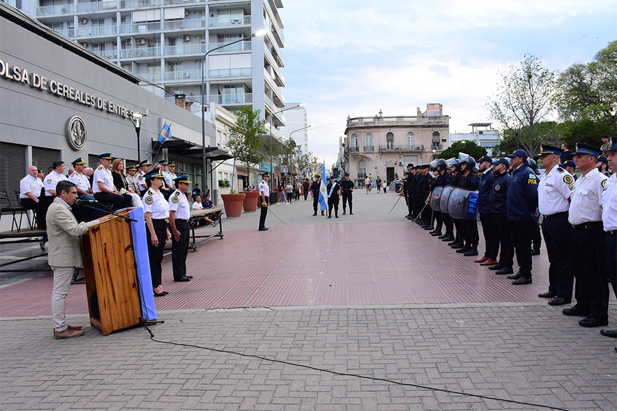 La celebración central se realizó en la Plaza Alvear de la capital provincial.