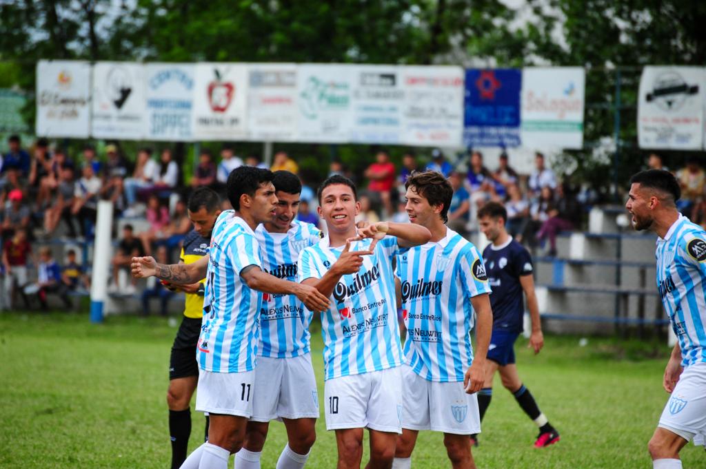 Gabriel Sarmiento allanó el camino para la goleada del “León” (foto: Mauricio Ríos – Prensa CDJU).
