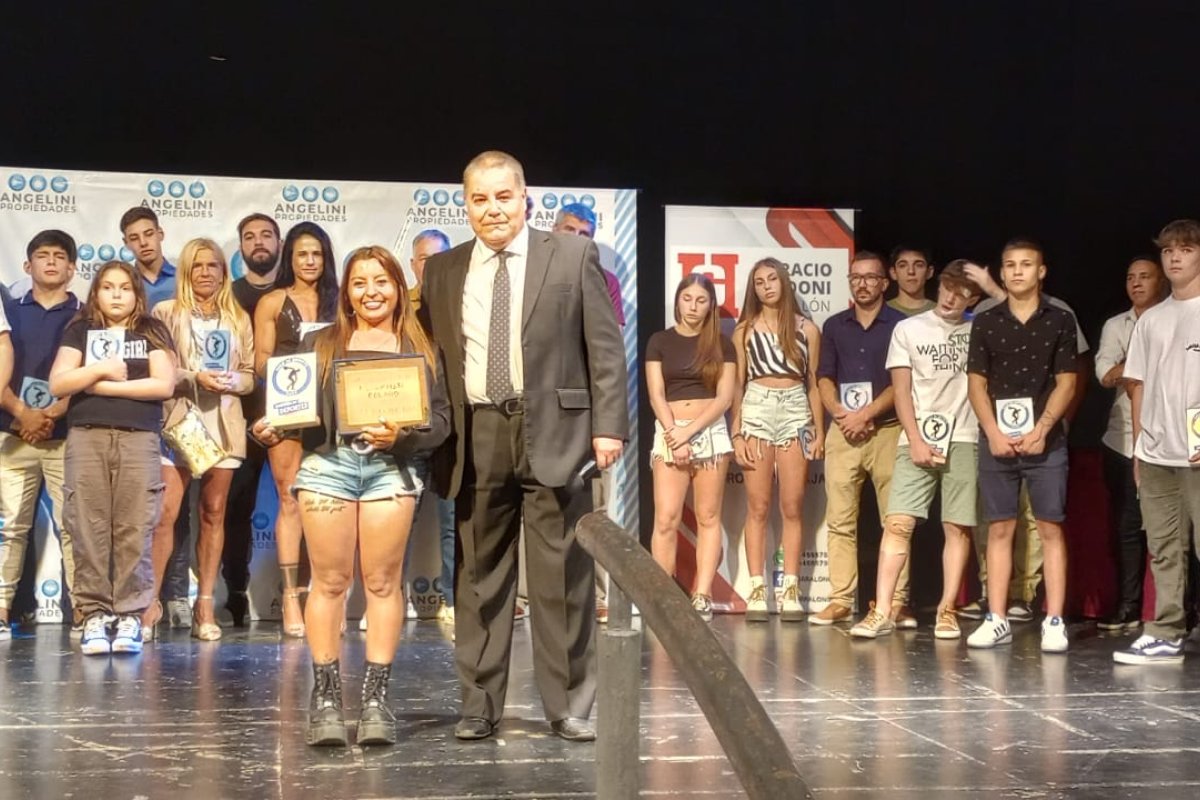 Antonella Ruiz Díaz fue elegida como "Deportista del año".