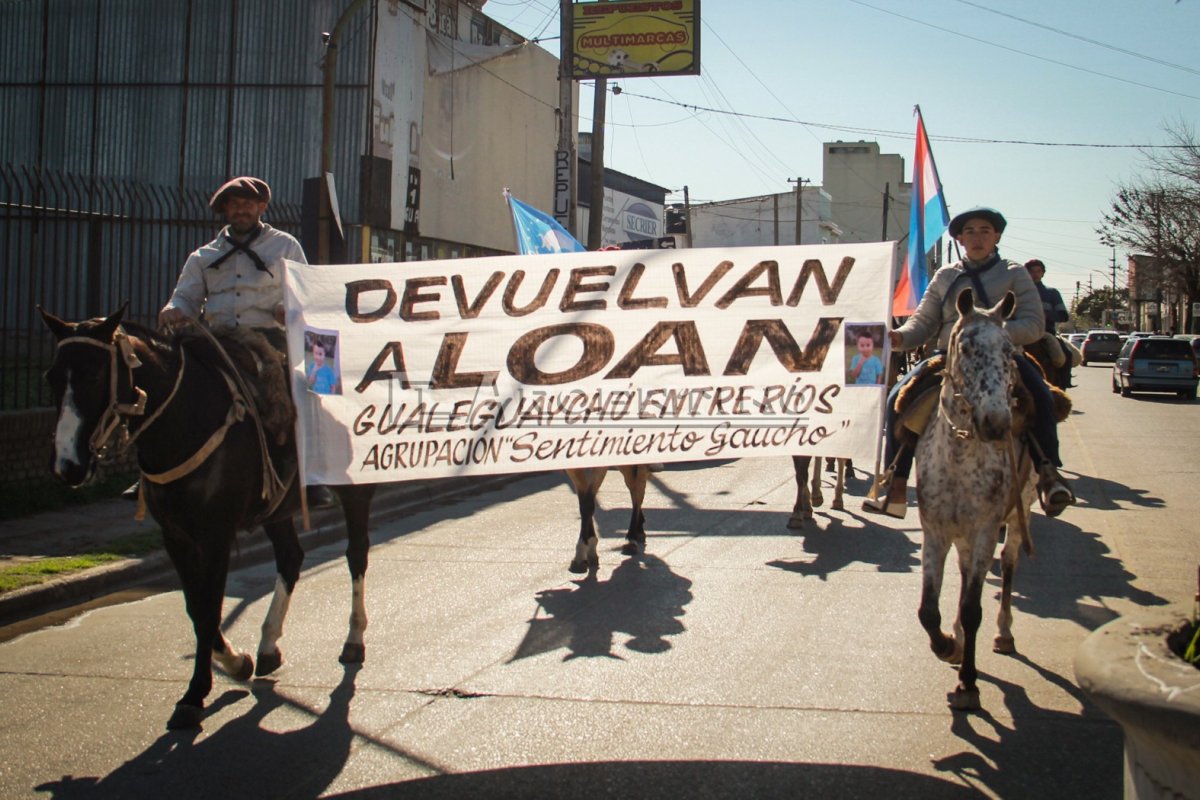 Marcha por Loan en Gualeguaychú