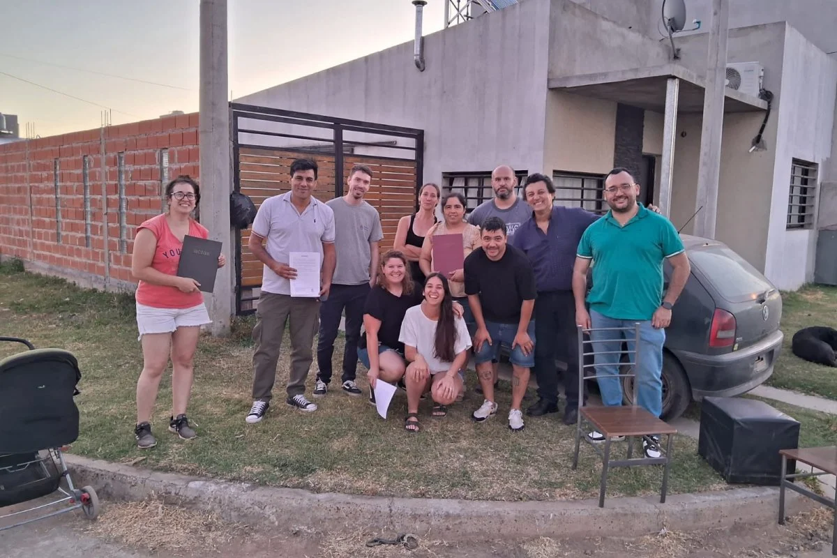 Comisión Vecinal barrio Procrear 90 Viviendas