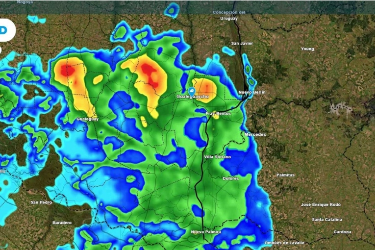 Rige el alerta meteorológico y prevén tormentas para todo el día