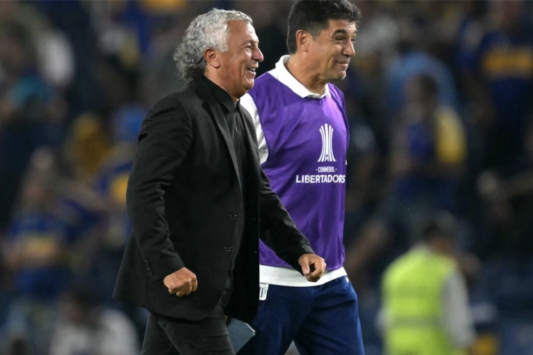 El baile viral de Gorosito tras eliminar a Boca Juniors de la Copa Libertadores