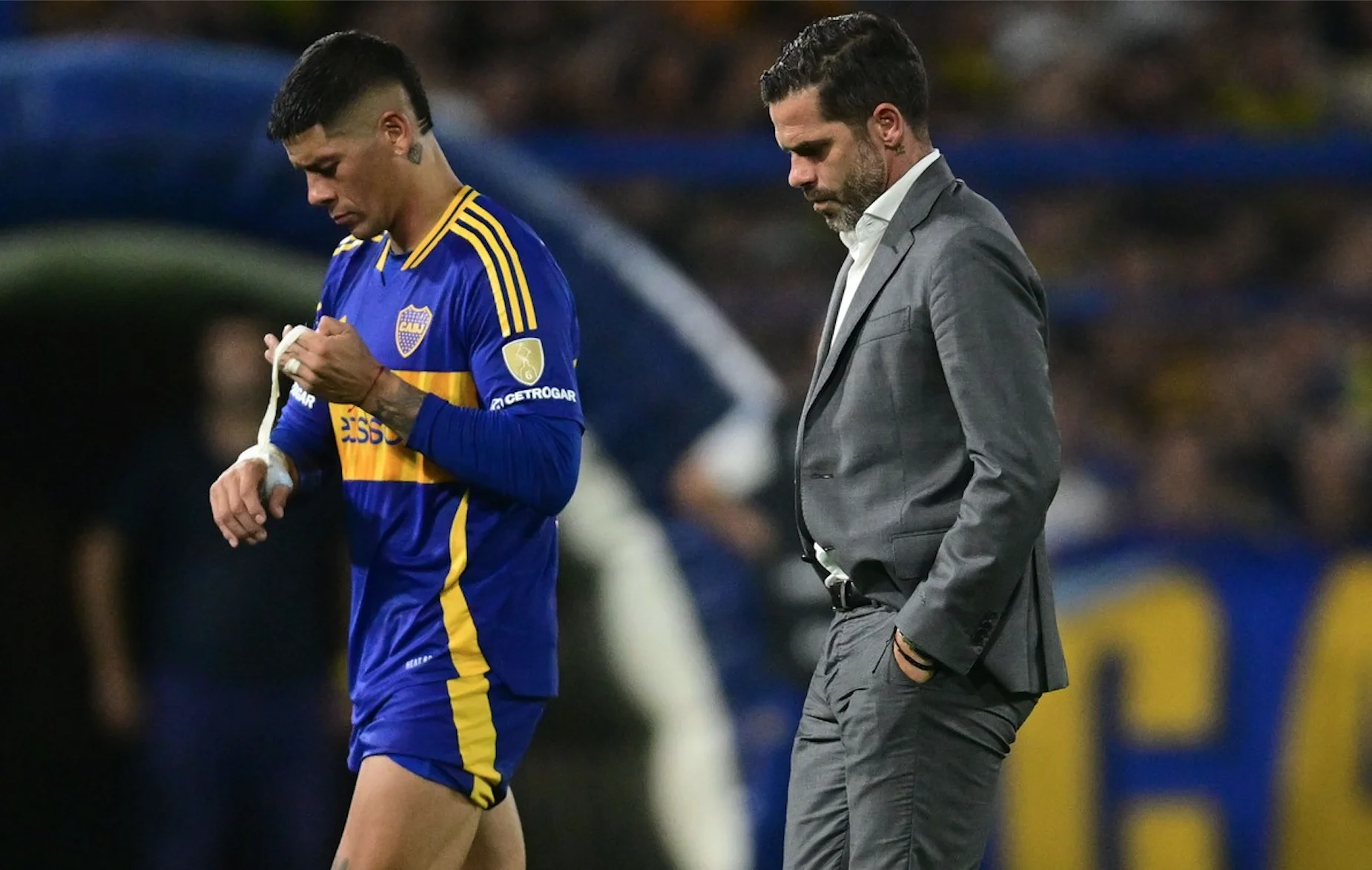 Gago y sus horas decisivas en el club Xeneize
