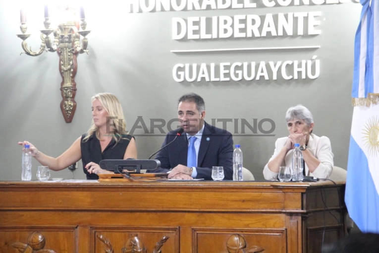 Davico inauguró las sesiones: “Vamos a arreglar las calles de la ciudad”