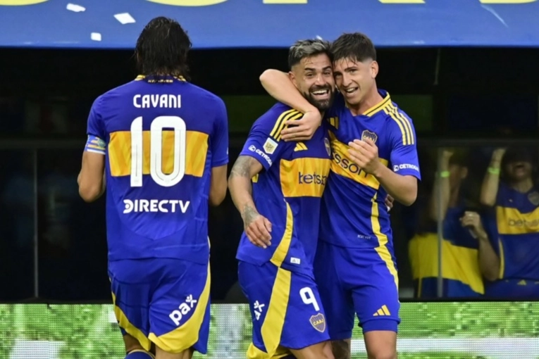 Boca goleó 4 a 0 a Defensa y Justicia y lidera su zona: mirá los goles