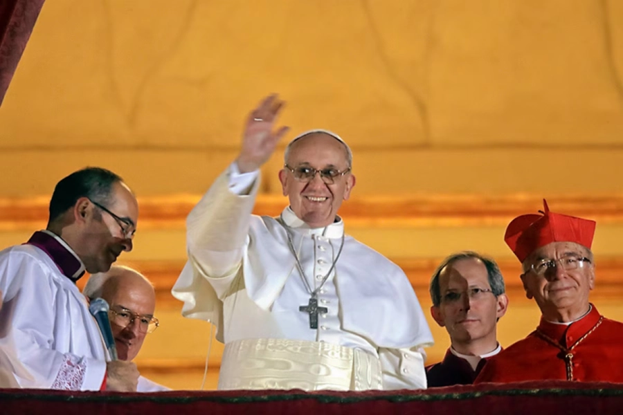 El 13 de marzo de 2013, el Papa Francisco fue elegido