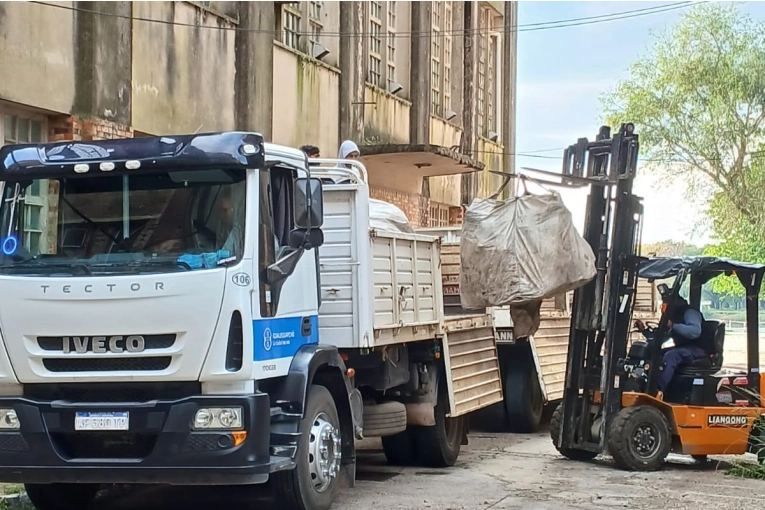 Se realizó el segundo retiro de residuos eléctricos y electrónicos en Gualeguaychú