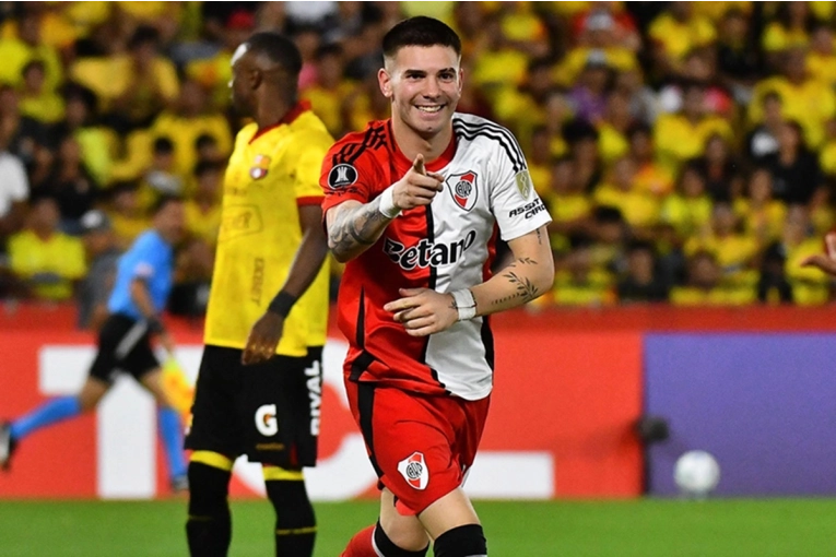 Libertadores: River ganó en Ecuador y se afirmó como líder de su grupo