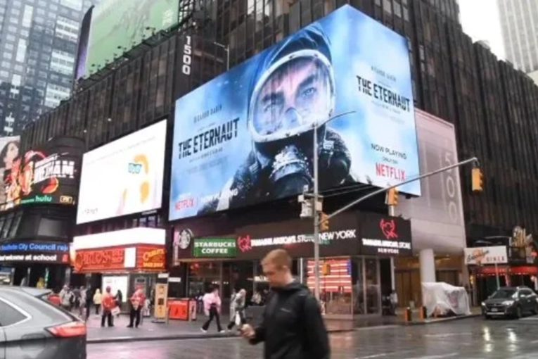 El Eternauta llegó a Times Square