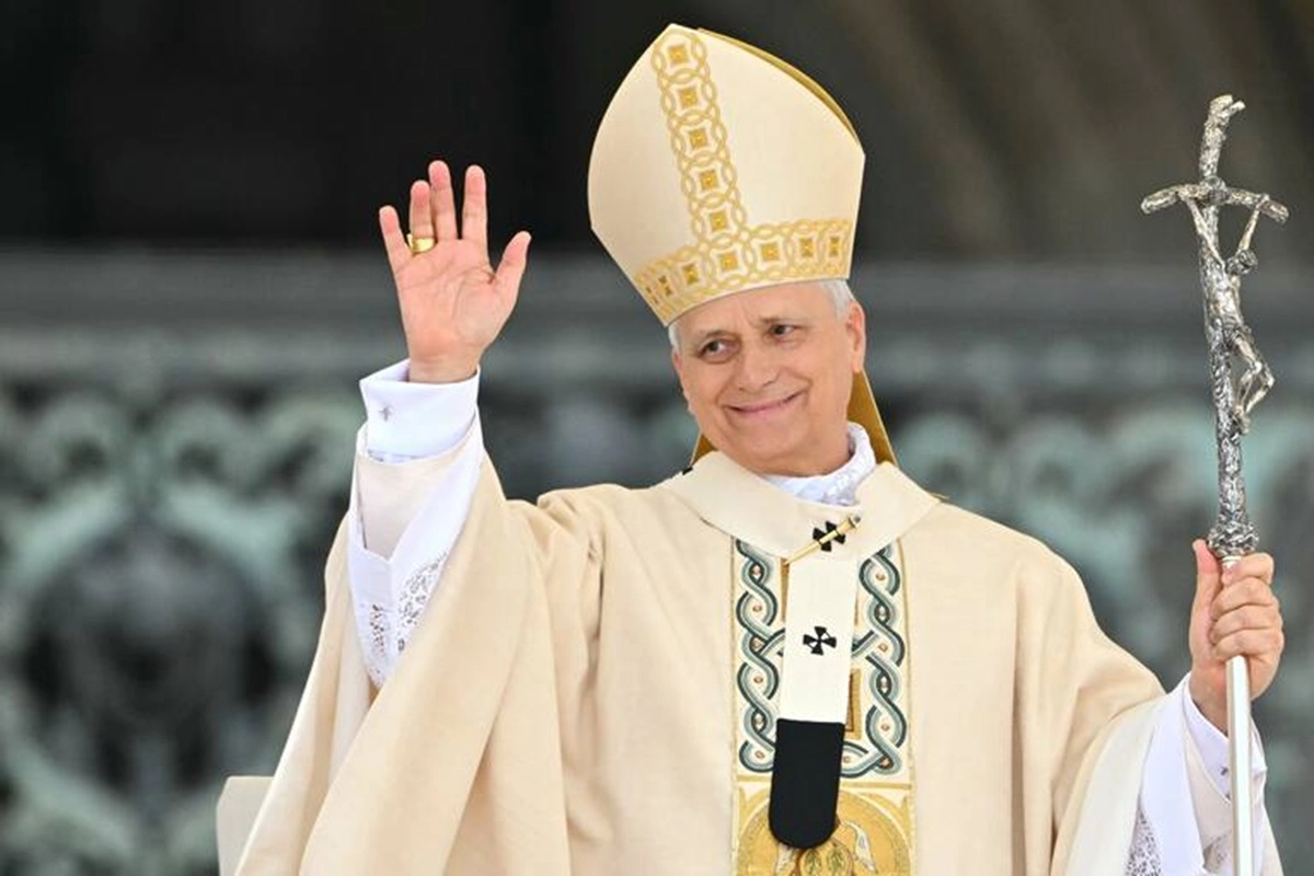 León XIV tras la misa de inicio de pontificado León XIV tras la misa de inicio de pontificado