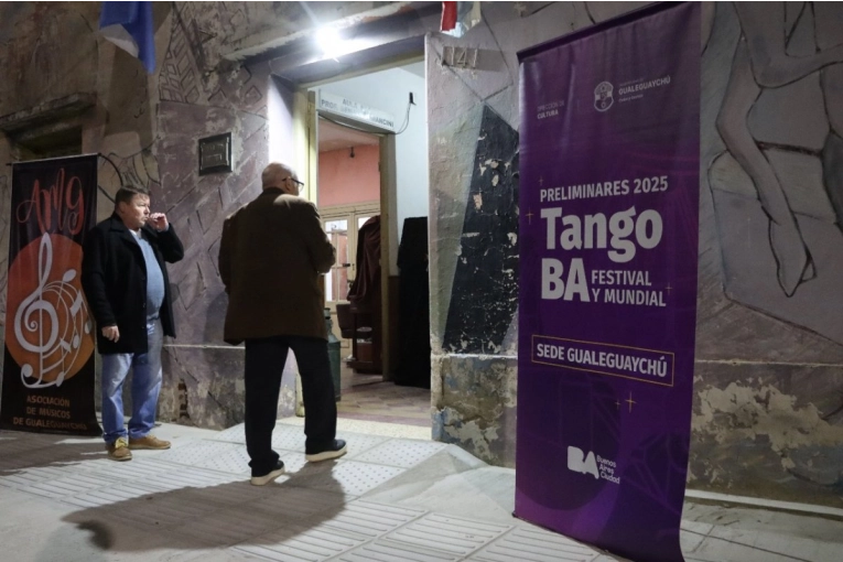 Gualeguaychú dio la bienvenida al Mundial de Tango BA en la Asociación Musical