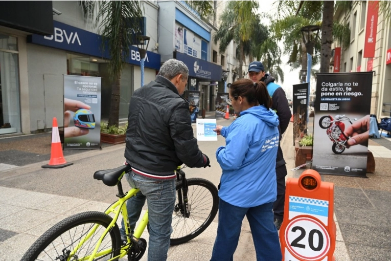 La ciudad celebró el Día Nacional de la Seguridad Vial con actividades de concientización