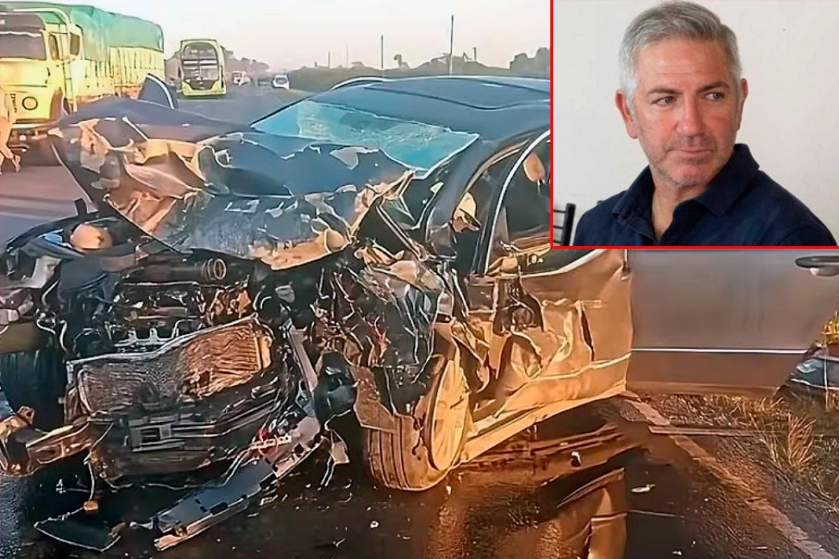 Juan Ruiz Orrico est&aacute; involucrado en el accidente