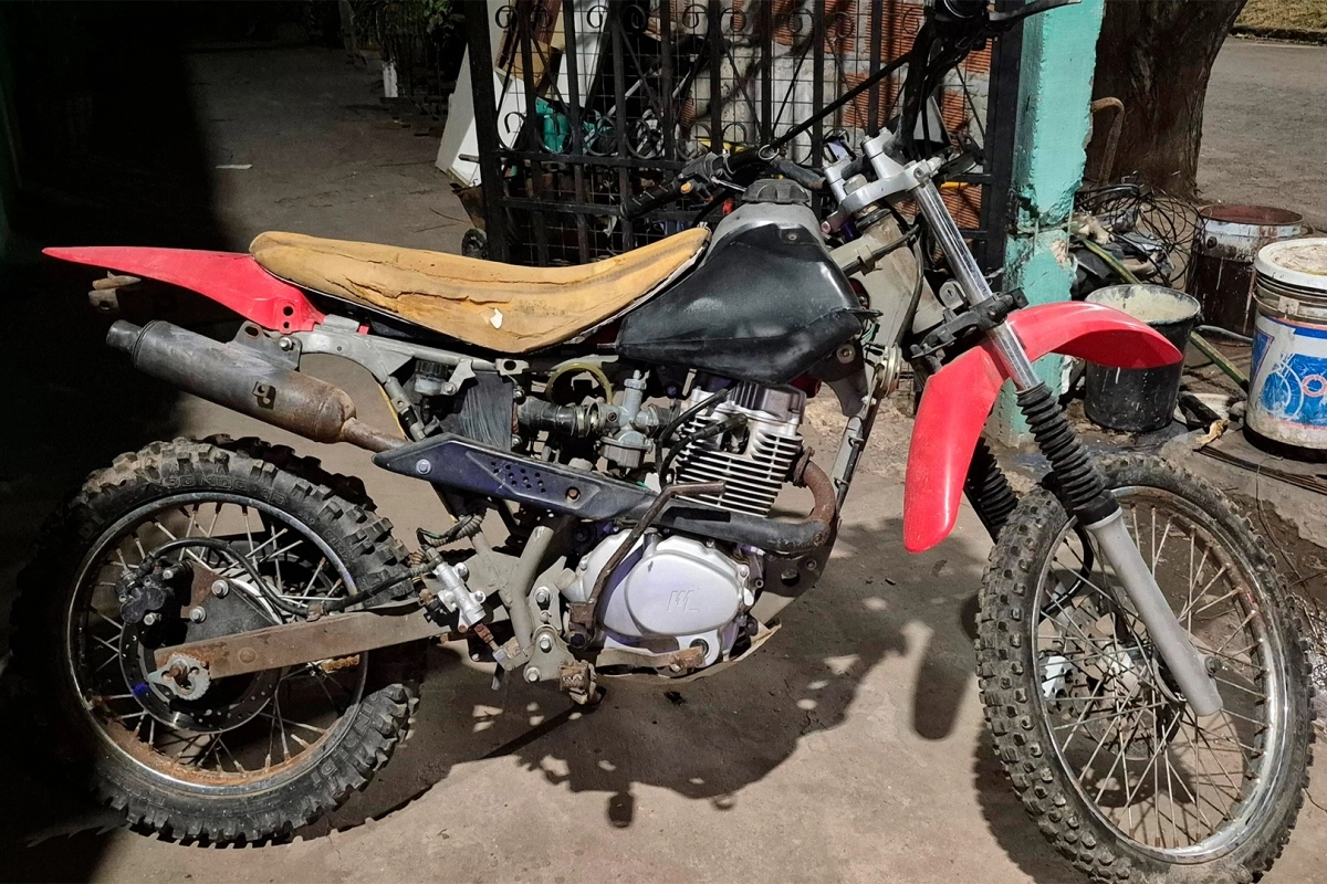 La moto fue recuperada por la Polic&iacute;a de Paran&aacute;
