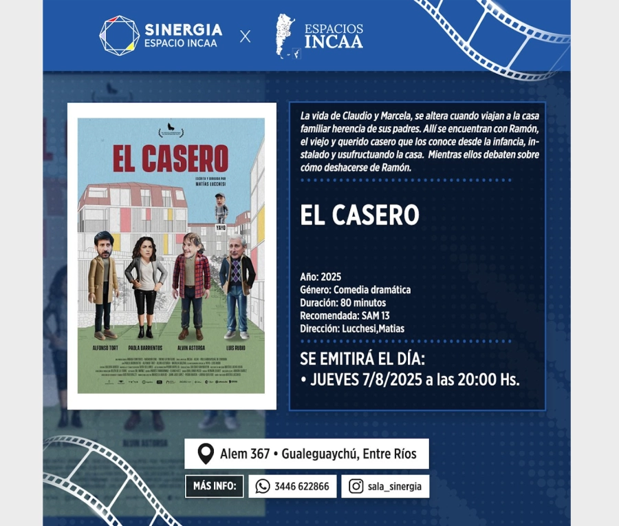 Sinergia Espacio INCAA: "El casero"