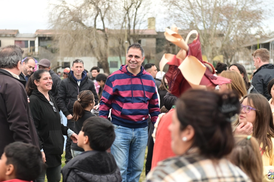 <i>El intendente Mauricio Davico fue parte de los festejos </i>
