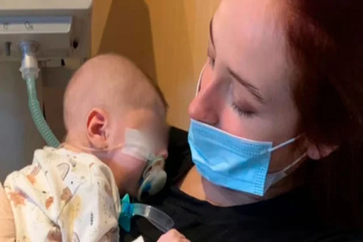 Giovanni, el bebé se recupera "de a poquito"