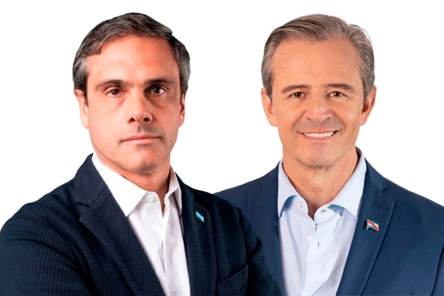 Guillermo Michel y Ad&aacute;n Bahl