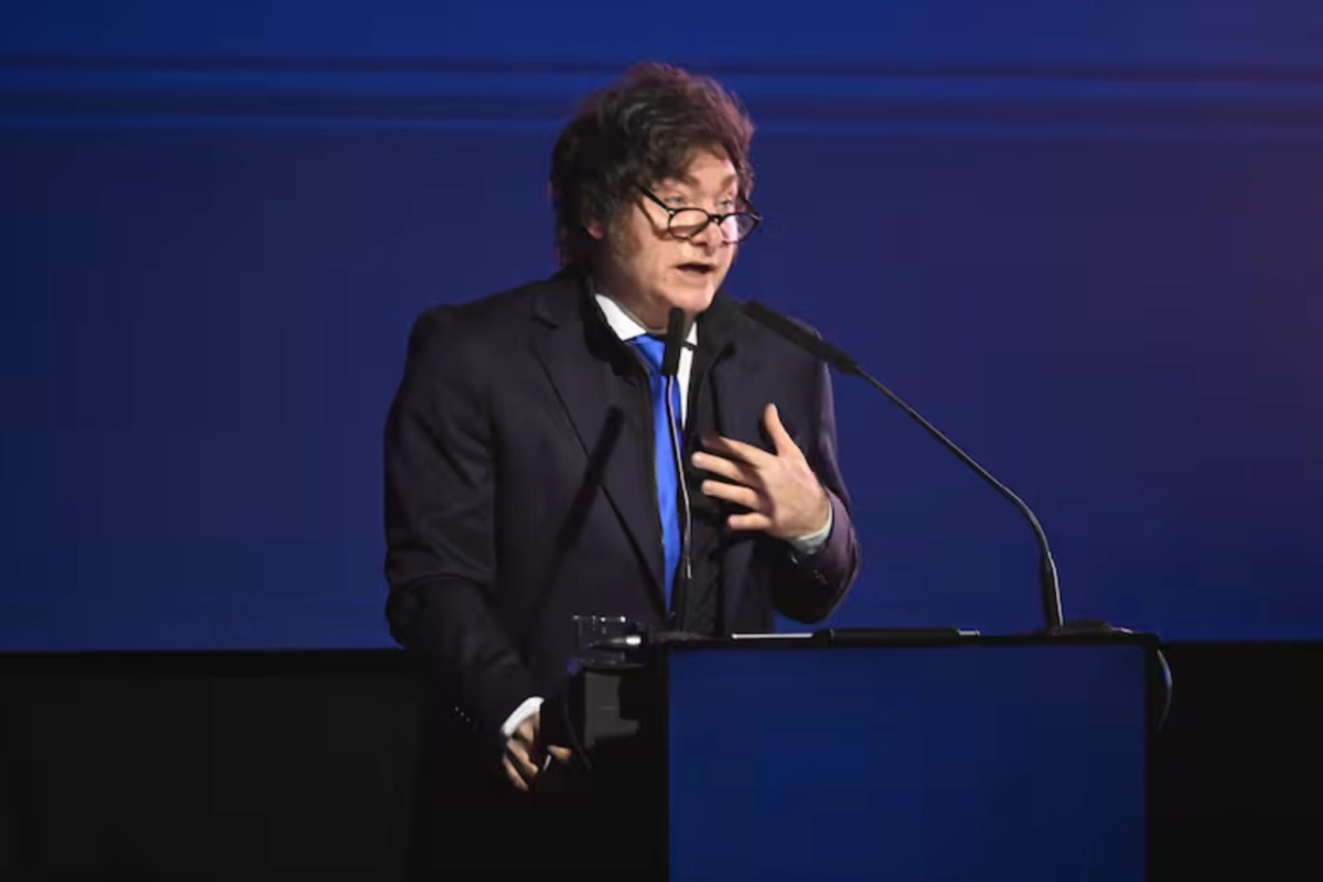 Milei no habló de los audios de Spagnuolo