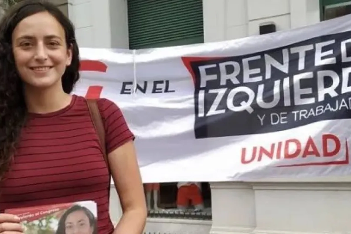 Nadia Burgos dirigente de la izquierda entrerriana