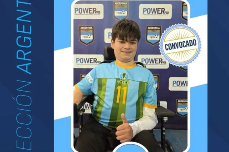 Eugenio Burgos, jugador de Los Toros, fue citado a la Selecci&oacute;n Argentina de Powerchair Football