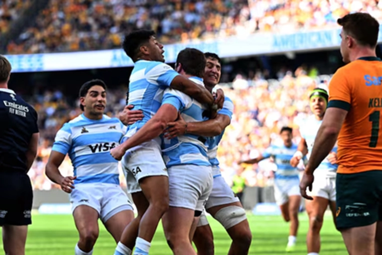 Los Pumas vencieron Australia en Sydney y siguen en carrera en el Rugby Championship