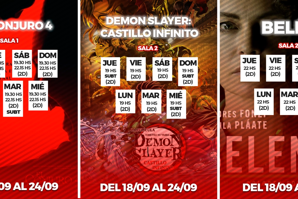 Las peliculas de esta semana en Cinema Concept