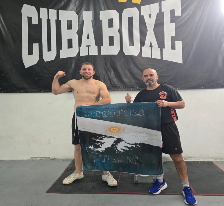 El deportista agradeci&oacute; a Team Oro&ntilde;o