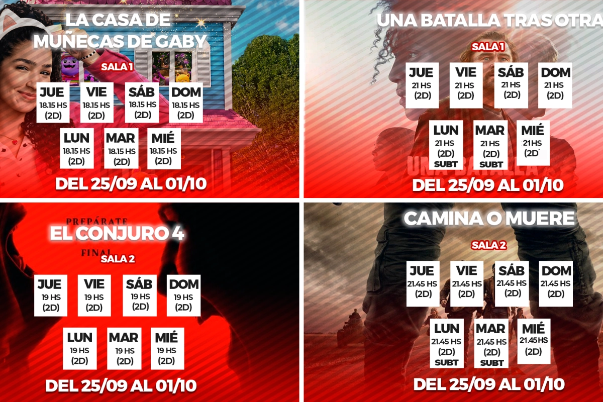 La propuesta de Cinema Concept de la semana