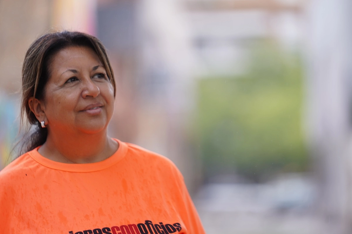 Sandra Bulacio: profesora de Lengua  y madre