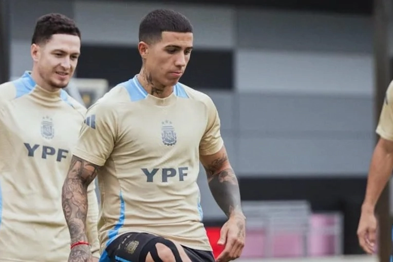 Nueva baja en la Selección Argentina: fue desafectado Enzo Fernández