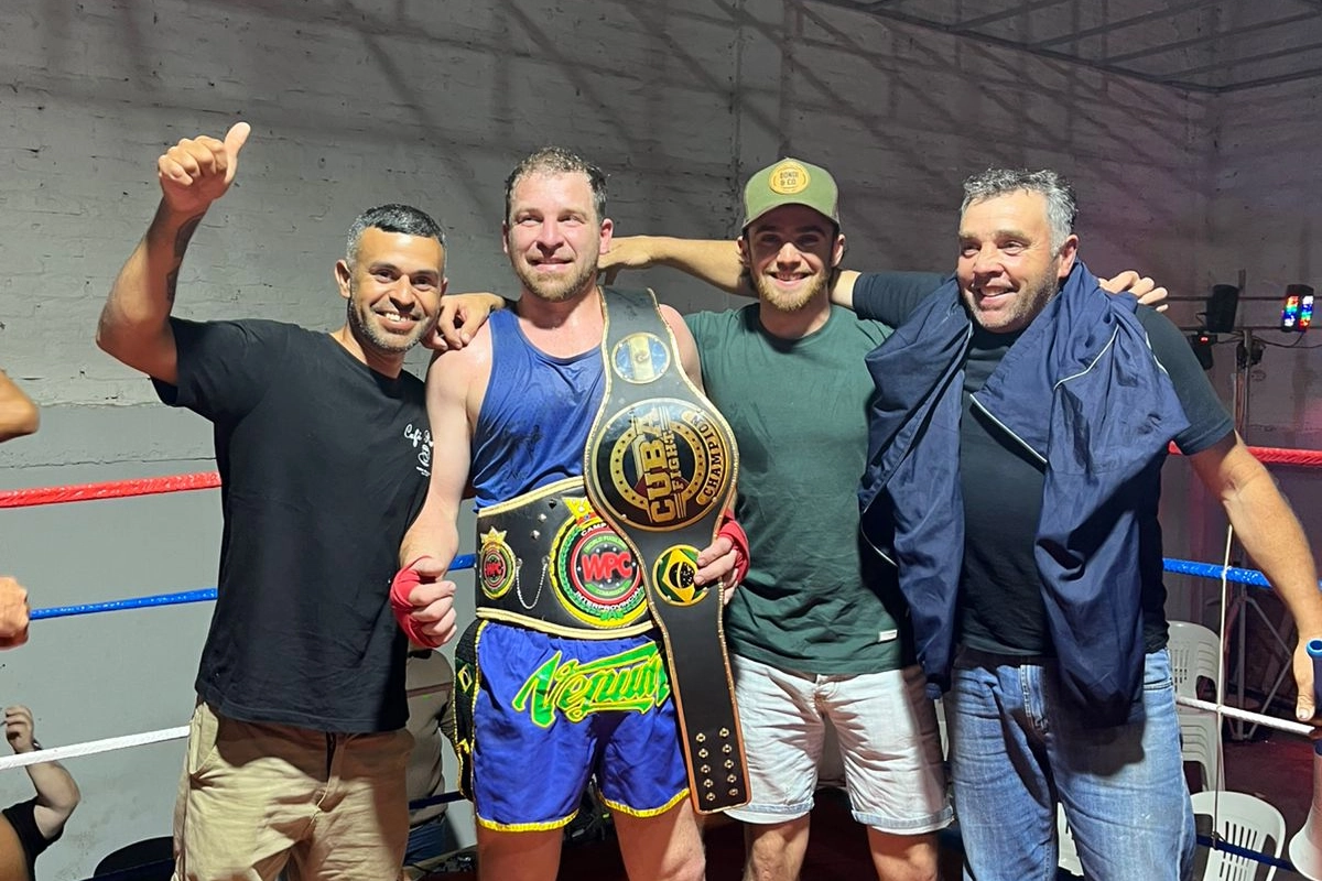 Brian celebró junto a sus seres queridos