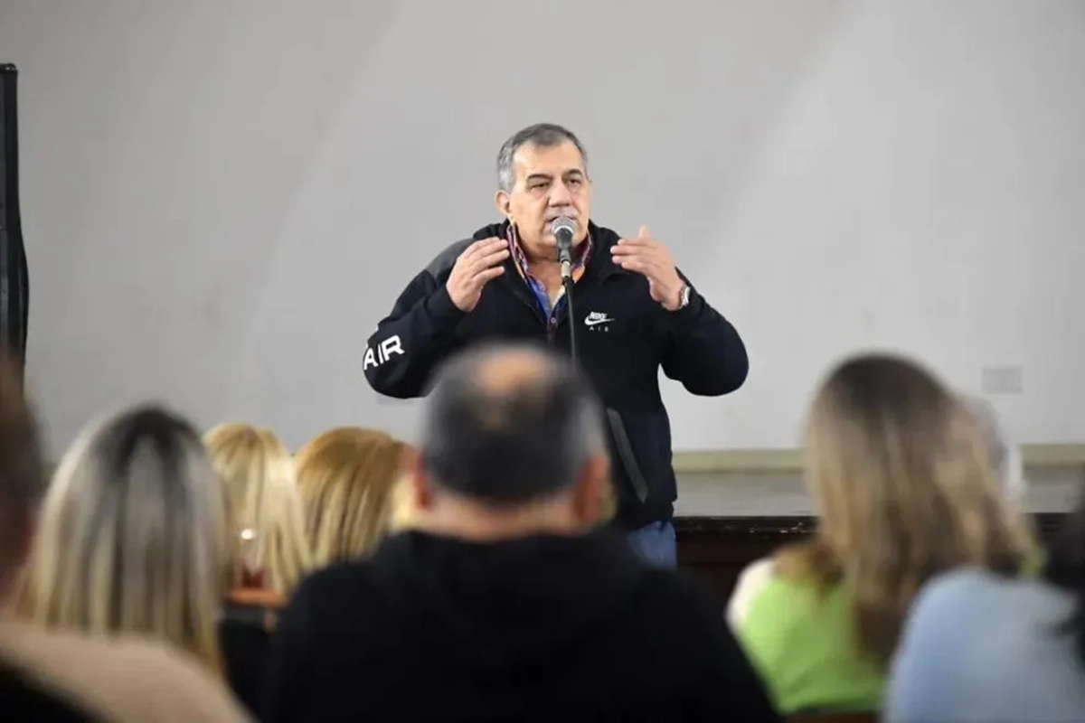 José Cáceres, presidente del Partido Justicialista