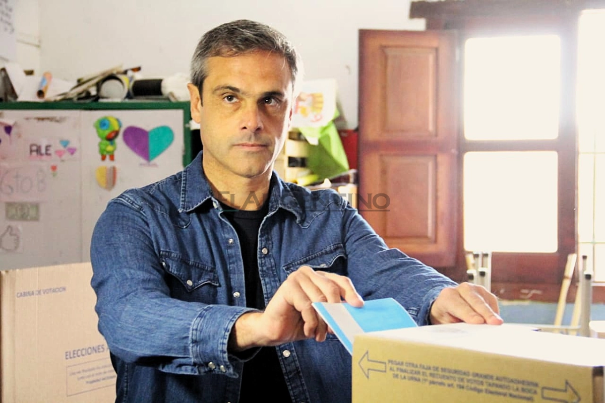 Guillermo Michel vot&oacute; en Gualeguaych&uacute;