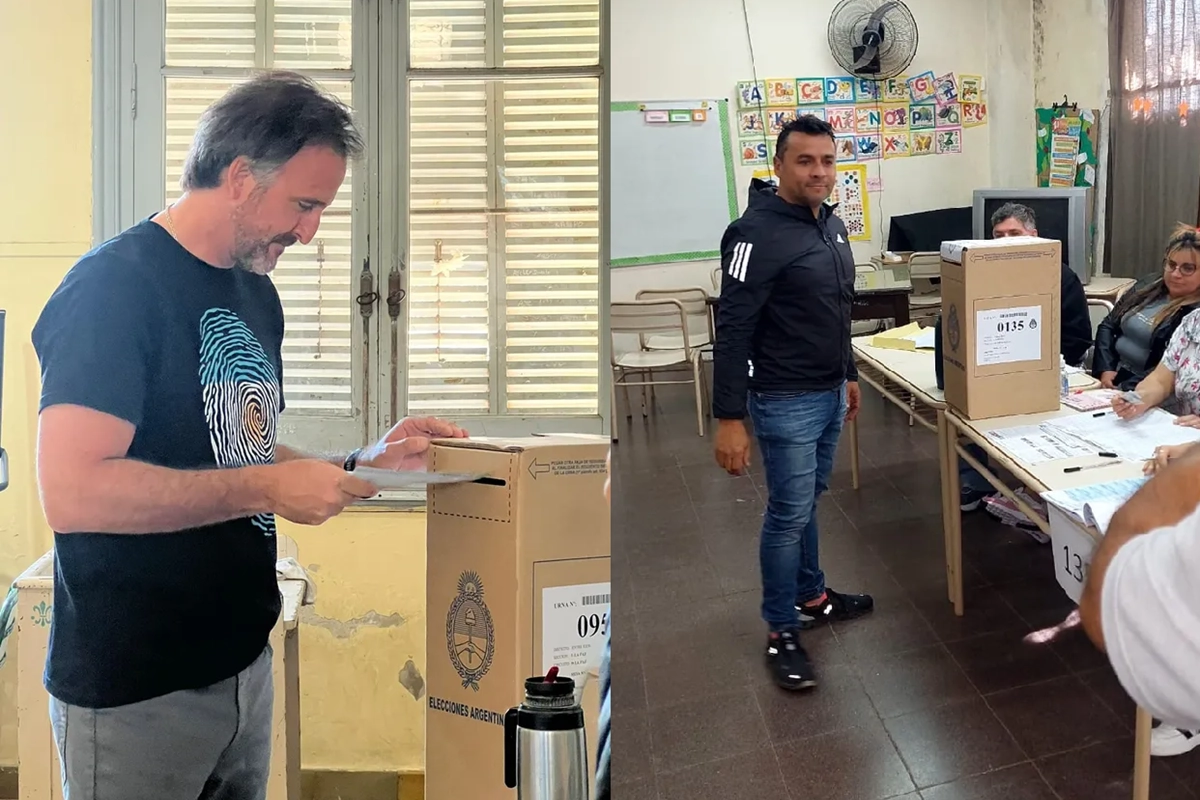 Benegas Lynch y Laumann votaron en Entre Ríos
