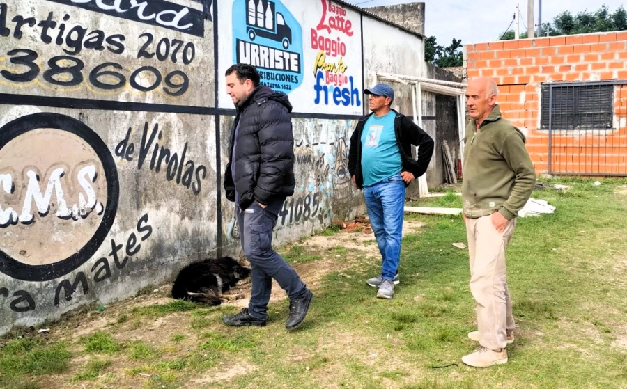 Campaña de sponsor: buscan pintar las paredes de la cancha y del sal&oacute;n