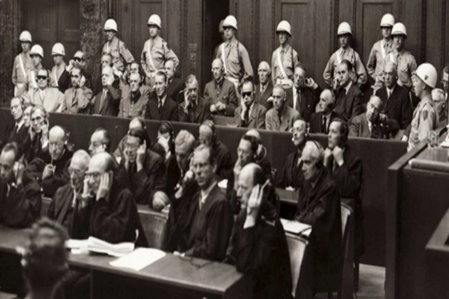 La sala 600 del Palacio de Justicia de N&uacute;remberg donde se juzgó a los jerarcas nazis entre 1945 y 1946