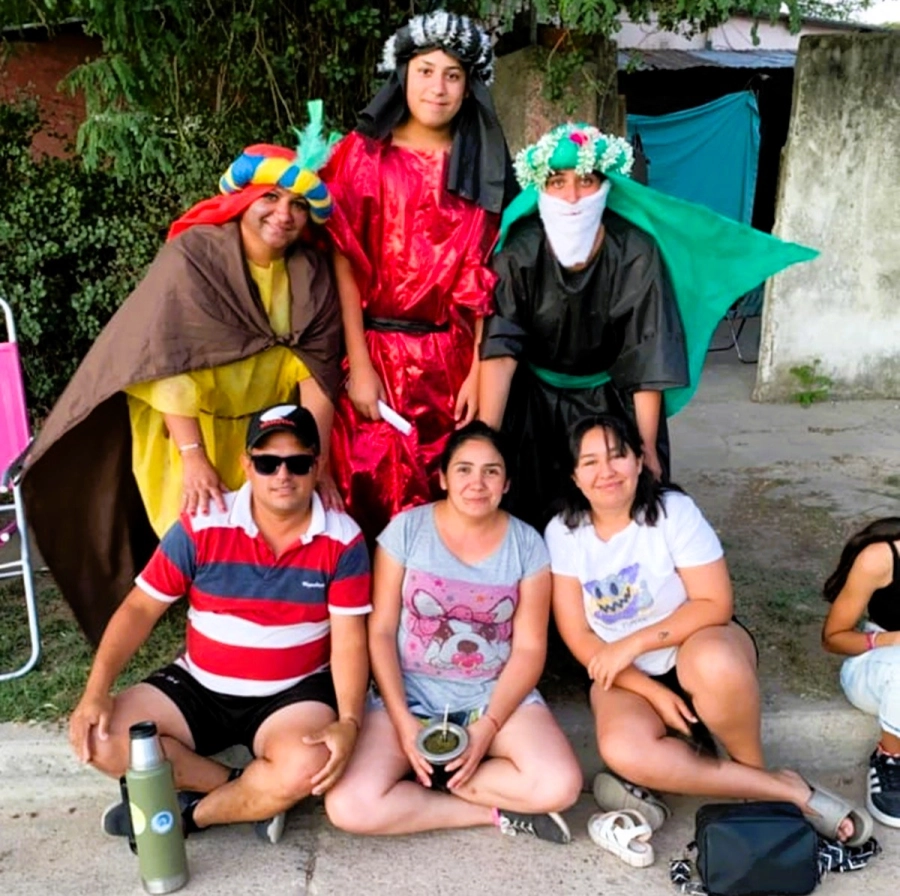 El equipo que organiza las actividades del comedor