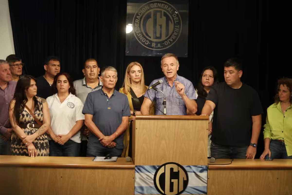 Jorge Sola, uno de los jefes de la CGT