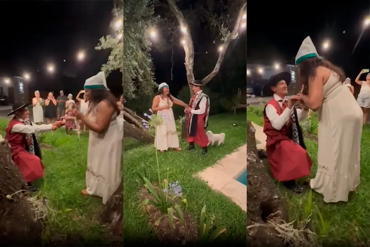 Una historia de amor que sell&oacute; el A&ntilde;o Nuevo