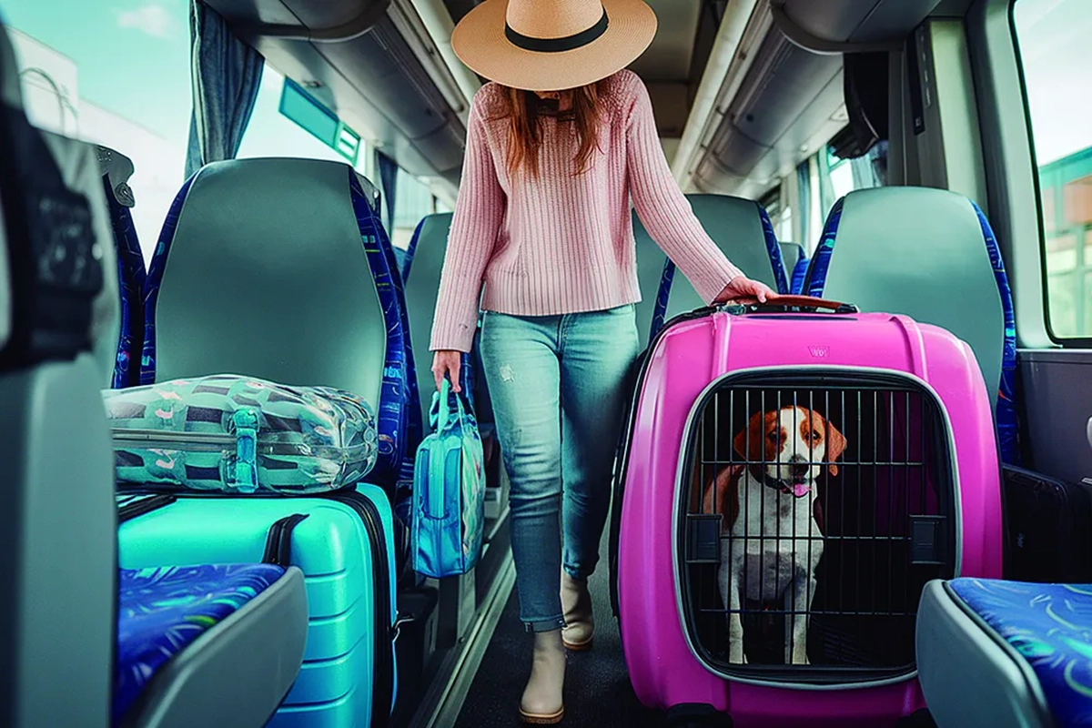 Flecha Bus y Plusmar permiten viajar con mascotas