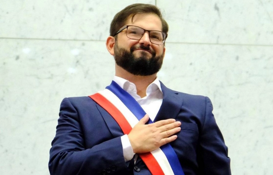 <i>Gabriel Boric presidente de Chile</i>