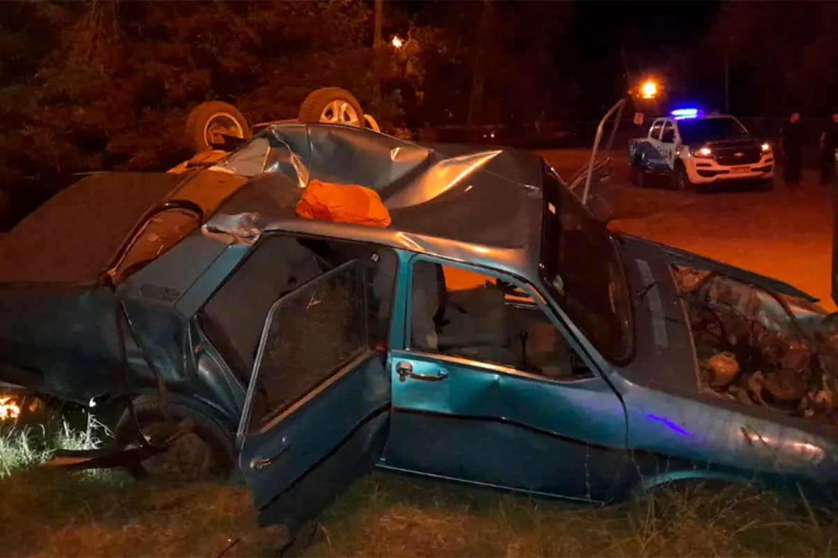 Triple choque: un fallecido y cuatro heridos