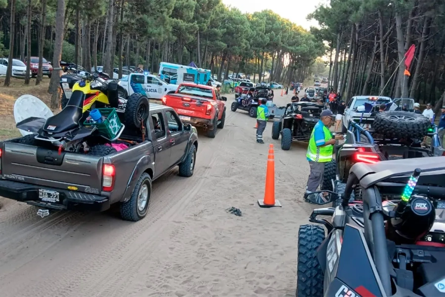 <i>La Agencia Nacional de Seguridad Vial (ANSV) despleg&oacute; controles en puntos estrat&eacute;gicos de la ciudad</i>