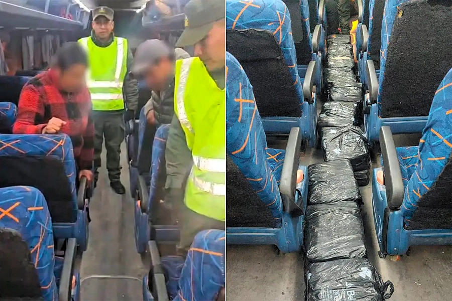 <i>La modalidad del &ldquo;doble fondo&rdquo; en colectivos y camiones es una pr&aacute;ctica recurrente en intentos de contrabando</i>
