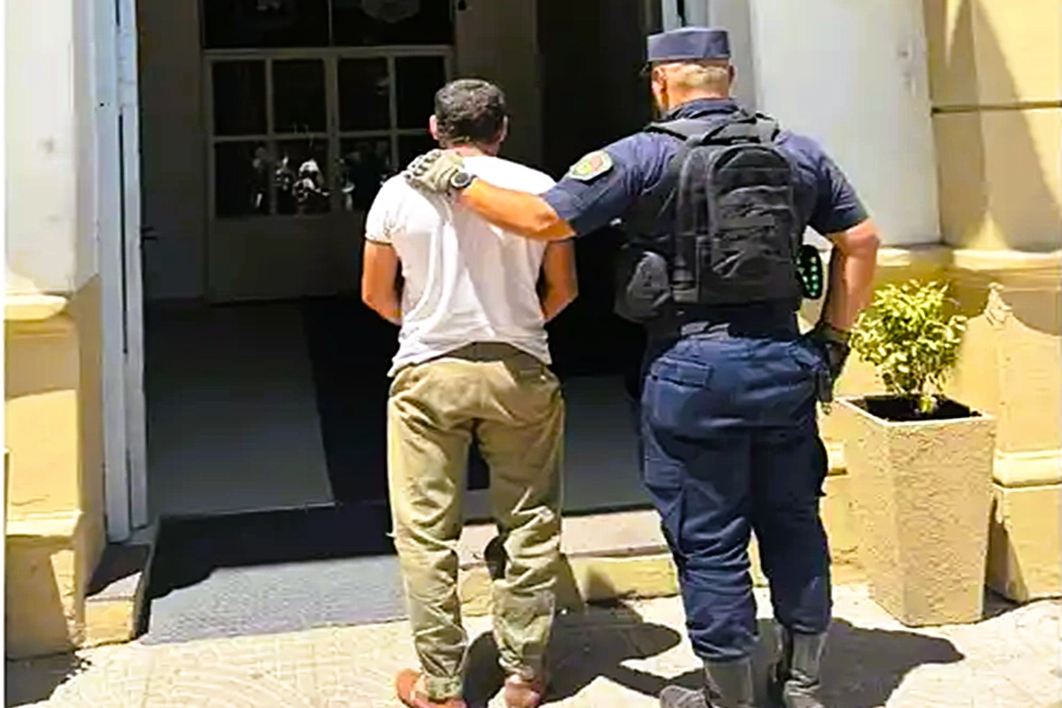 La polic&iacute;a detuvo al hombre de 47 a&ntilde;os